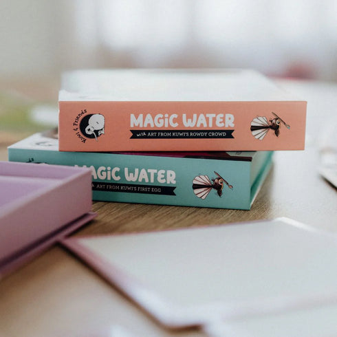 Kuwi and Friends Magic Water Cards Kuwi's Huhu Hunt-Illustrated Publishing-Matakana Pharmacy
